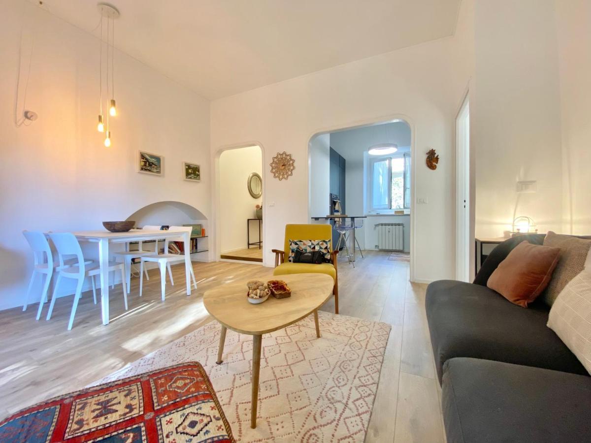 Апартаменти Casaviva-Stylish Trilo With Ac-Shared Pool-Parking Генуя Екстер'єр фото